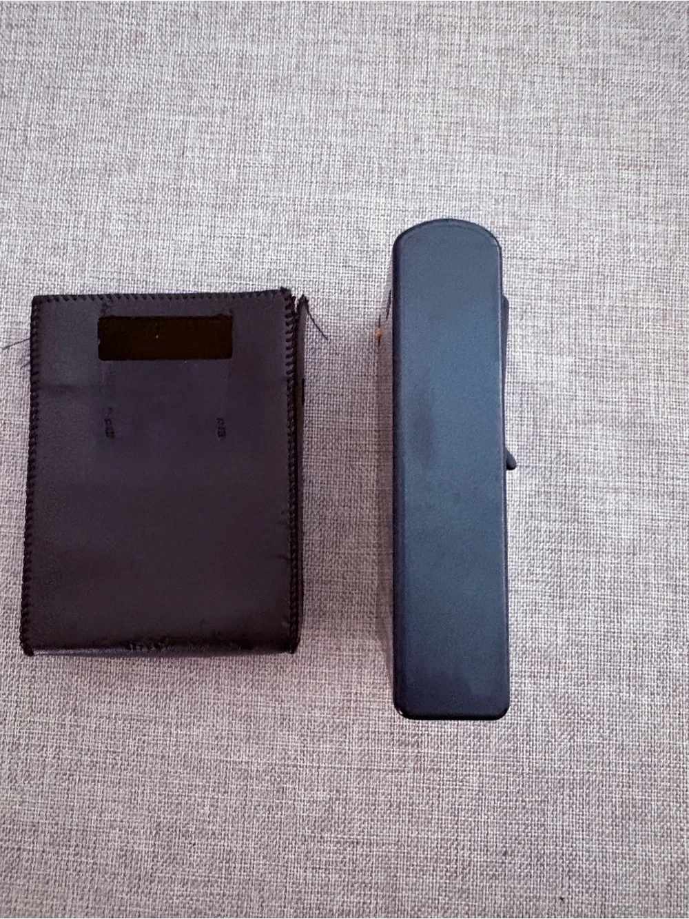 Vintage 1980s Sony FM Walkman Radio SRF-40W with Case - FOR PARTS / REPAIR